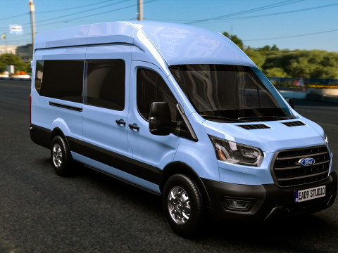 Fordd Transit 2025 3D Модель