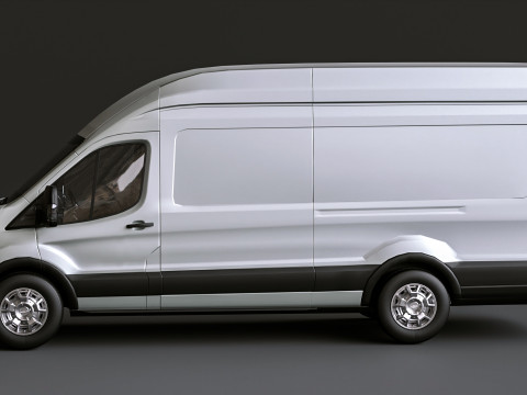 Fordd Transit 2025 3D Модель