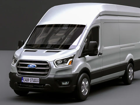 Fordd Transit 2025 3D Model