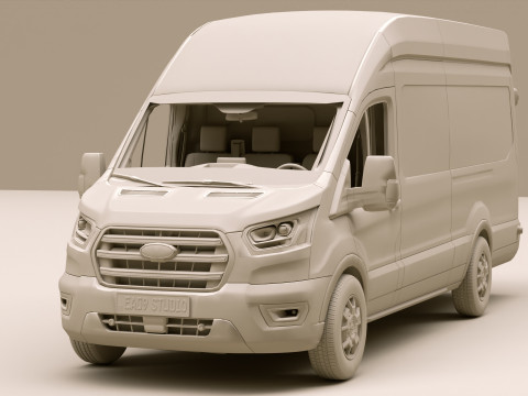 Fordd Transit 2025 3D Модель