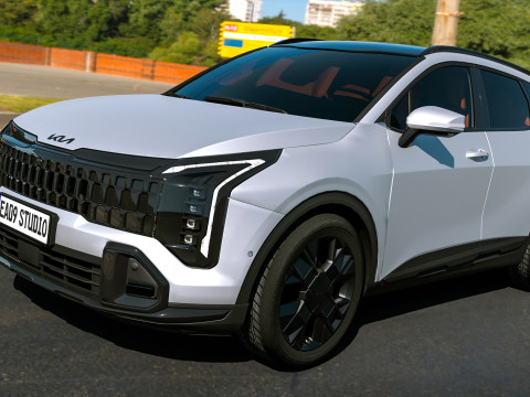 2026 Kia Sportage 3D Модель