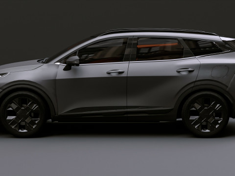 2026 Kia Sportage 3D Модель