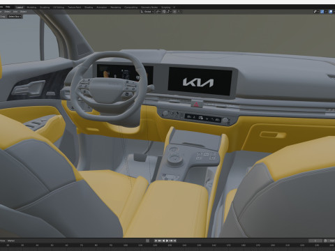 2026 Kia Sportage 3D Модель