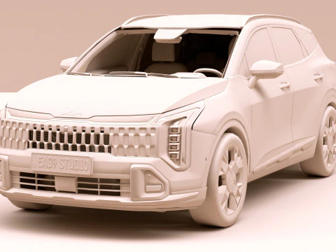 2026 Kia Sportage 3D Model