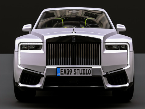 RR Cullinan 2025 3D Modell