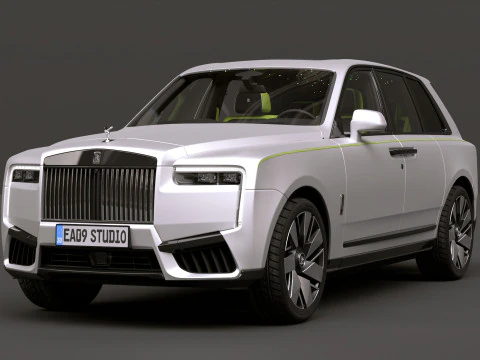 RR Cullinan 2025 3D Model