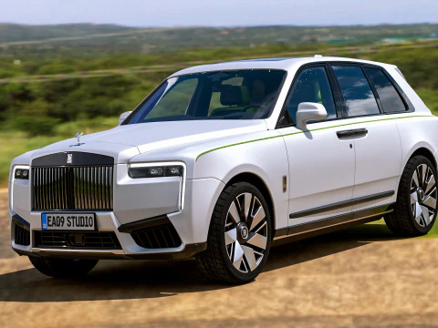 RR Cullinan 2025 3D Model