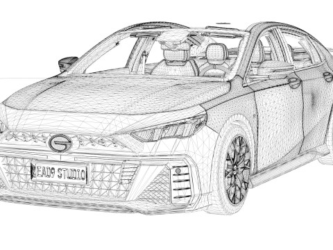 2025 GAC Empow R 3D Model