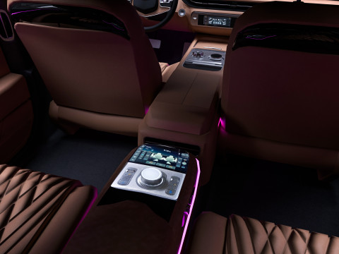 2025 Genesis G90 3D Модель