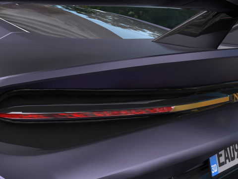 2025 Naran Hyper Coupe 3D 모델