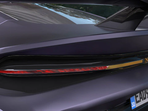 2025 Naran Hyper Coupe 3D Model