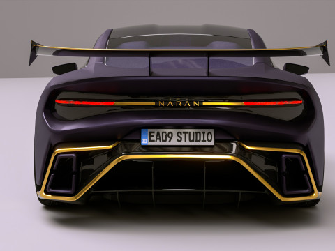 2025 Naran Hyper Coupe 3D 모델