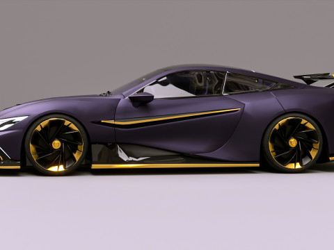 2025 Naran Hyper Coupe 3D 모델
