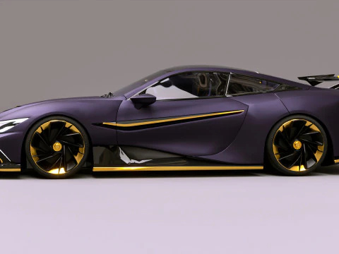 2025 Naran Hyper Coupe 3D Model