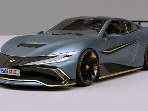 2025 Naran Hyper Coupe 3D Model