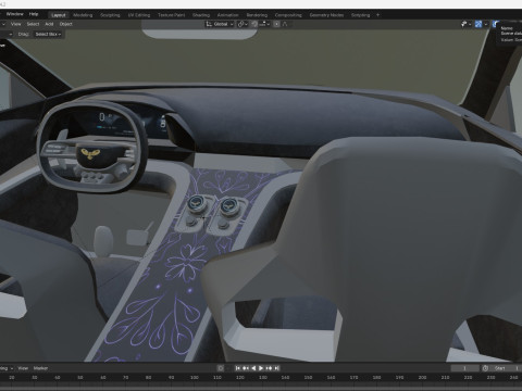 2025 Naran Hyper Coupe 3D 모델