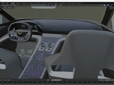 2025 Naran Hyper Coupe 3D Model