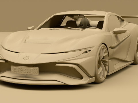 2025 Naran Hyper Coupe 3D 모델