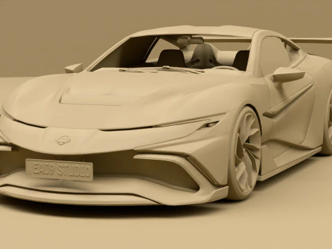 2025 Naran Hyper Coupe 3D Model