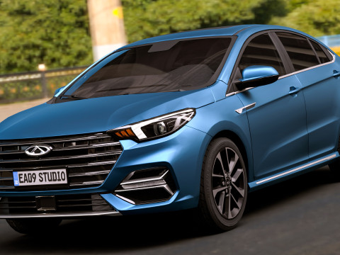 Chery Arrizo 6 Pro 2025 3D Модель