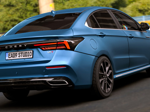 Chery Arrizo 6 Pro 2025 3D Модель
