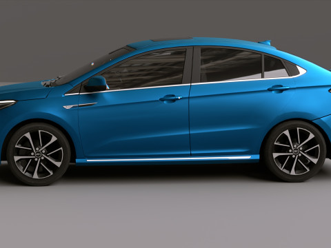 Chery Arrizo 6 Pro 2025 3D Модель