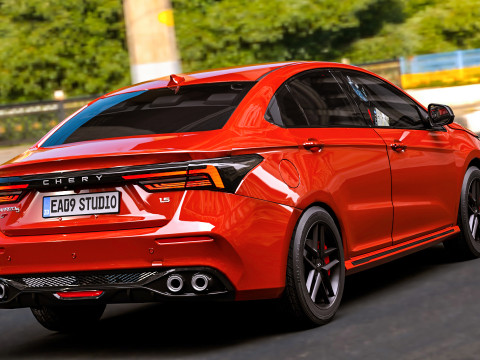 Chery Arrizo 5 GT 2025 Modèle 3D