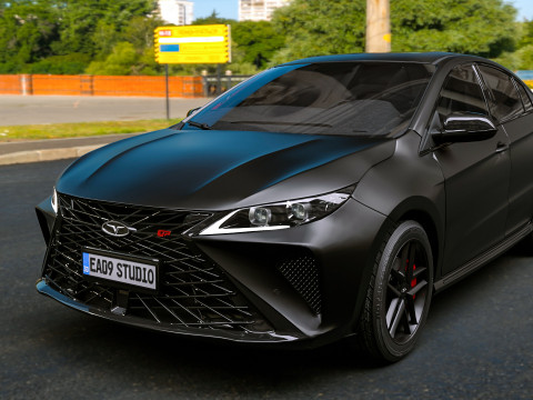 Chery Arrizo 5 GT 2025 Modèle 3D