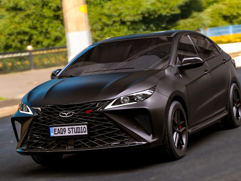 Chery Arrizo 5 GT 2025 Modèle 3D