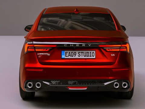 Chery Arrizo 5 GT 2025 Modèle 3D