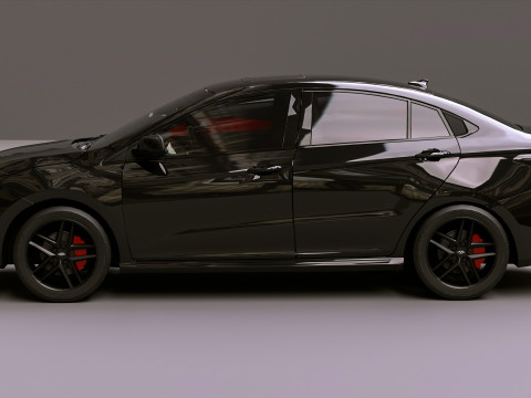 Chery Arrizo 5 GT 2025 Modèle 3D