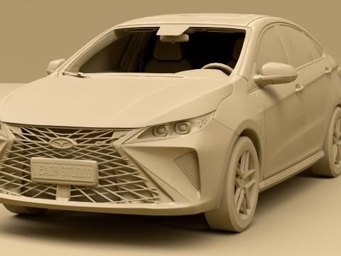 Chery Arrizo 5 GT 2025 Modèle 3D