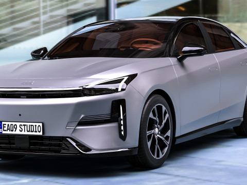 2025 Geely Galaxy L6 Modèle 3D