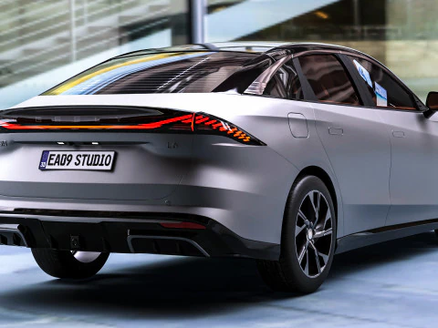 2025 Geely Galaxy L6 3D Model