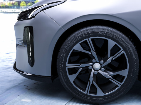2025 Geely Galaxy L6 Modèle 3D