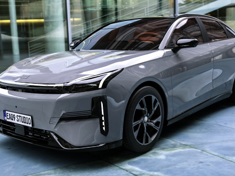 2025 Geely Galaxy L6 Modèle 3D