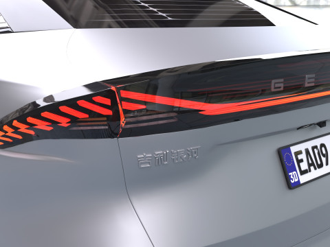 2025 Geely Galaxy L6 Modèle 3D