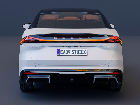 2025 Geely Galaxy L6 Modèle 3D