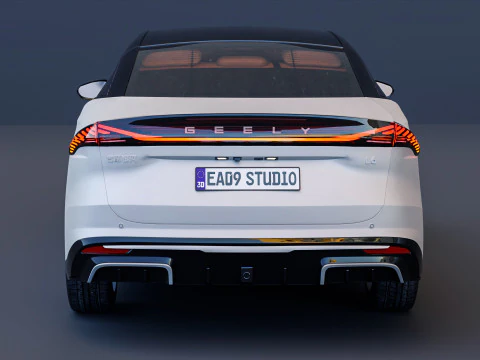 2025 Geely Galaxy L6 3D Model
