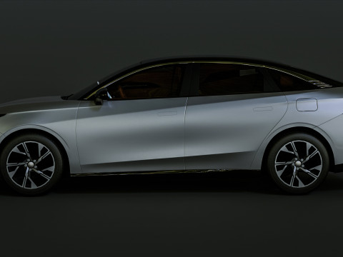 2025 Geely Galaxy L6 Modèle 3D