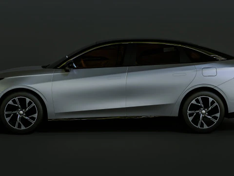2025 Geely Galaxy L6 3D Model