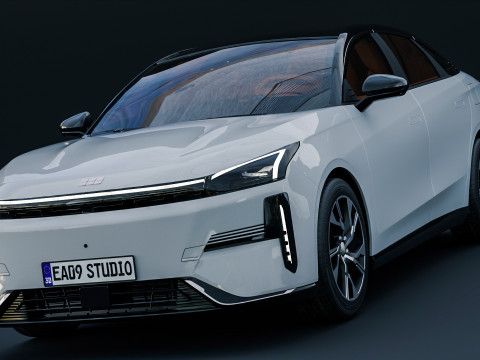 2025 Geely Galaxy L6 Modèle 3D