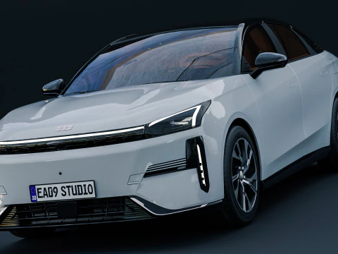 2025 Geely Galaxy L6 3D Model