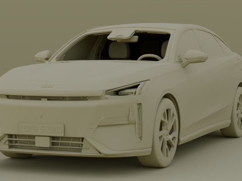 2025 Geely Galaxy L6 Modèle 3D