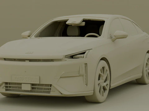 2025 Geely Galaxy L6 3D Model