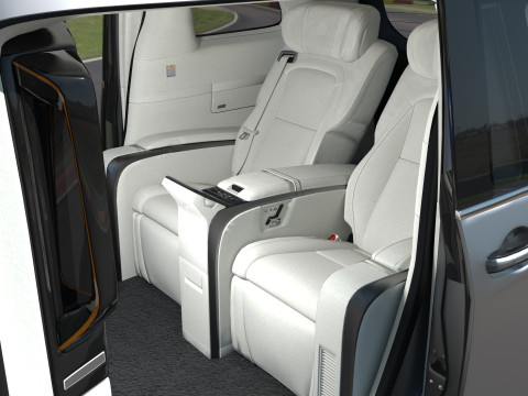 2026 Lexus LM500h Modelo 3D