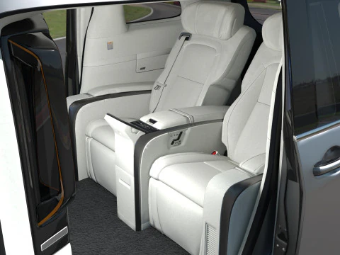 2026 Lexus LM500h 3D Model