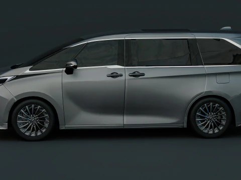 2026 Lexus LM500h 3D Model