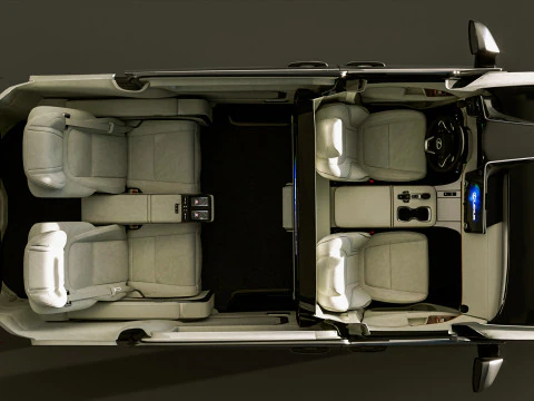 2026 Lexus LM500h 3D Model