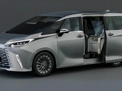 2026 Lexus LM500h 3D Model